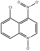 Quinoline, 5-chloro-4-nitro-, 1-oxide Structure
