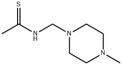 Acetamide, N-[(4-methyl-1-piperazinyl)methyl]thio- (8CI) Structure