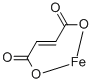 (E)-2-ブテン二酸鉄(II) 化学構造式