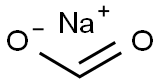 Sodium formate Struktur