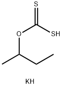potassium O-sec-butyl dithiocarbonate Structure