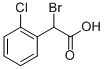 α-溴-2-氯苯乙酸 结构式