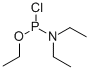 CHLORO(DIETHYLAMINO)-ETHOXYPHOSPHINE Structure