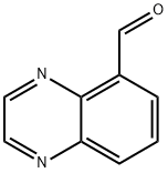 喹喔啉-5甲醛, 141234-08-4, 结构式