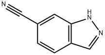 1H-INDAZOLE-6-CARBONITRILE Struktur