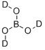 BORIC ACID-D3 Structure