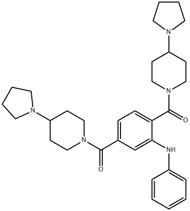 UNC1215 化学構造式