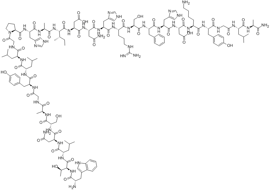 GALANIN (2-29) (RAT) Structure