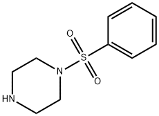 1-苯磺酰基哌嗪, 14172-55-5, 结构式