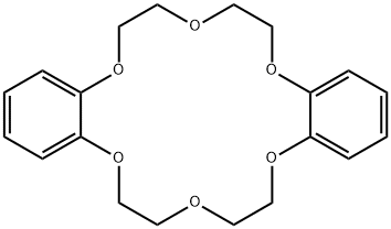 ジベンゾ-18-クラウン6-エーテル 化学構造式