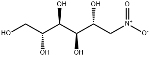 1-ニトロ-1-デオキシ-D-マンニトール 化学構造式