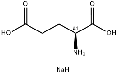 L-グルタミン酸ナトリウム一水和物 化学構造式