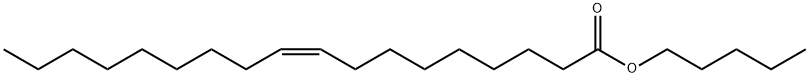 オレイン酸ペンチル 化学構造式