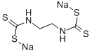 エチレンビス(ジチオカルバミン酸ナトリウム) 化学構造式