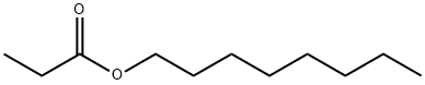 プロピオン酸オクチル 化学構造式