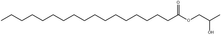 ステアリン酸2-ヒドロキシプロピル 化学構造式