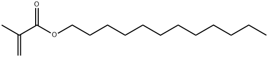 メタクリル酸ドデシル 化学構造式