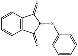 N-(フェニルチオ)フタルイミド 化学構造式