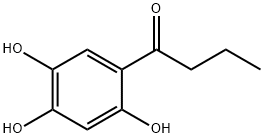 2',4',5'-トリヒドロキシブチロフェノン 化学構造式