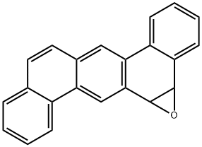 5,6-ジヒドロ-5,6-エポキシジベンゾ[a,h]アントラセン 化学構造式