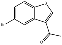 1-(5-BROMO-1-BENZOTHIEN-3-YL)ETHANONE Struktur