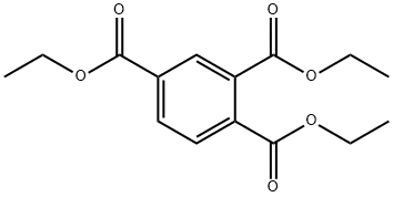 1,2,4-Benzenetris(carboxylic acid ethyl) ester Structure