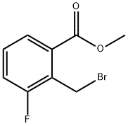2-溴甲基-3-氟苯甲酸甲酯, 142314-72-5, 结构式