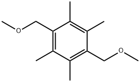 1,4-ビス(メトキシメチル)-2,3,5,6-テトラメチルベンゼン 化学構造式