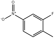 2-フルオロ-4-ニトロトルエン 化学構造式