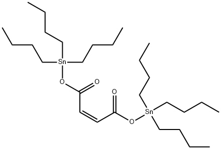 (Z)-5,5,12,12-tetrabutyl-7,10-dioxo-6,11-dioxa-5,12-distannahexadec-8-ene Structure