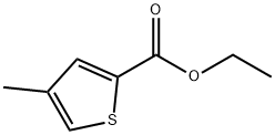 4-メチルチオフェン-2-カルボン酸エチル 化学構造式