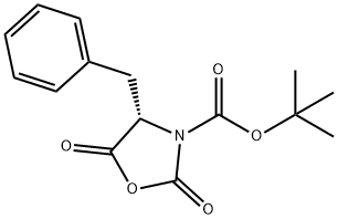 BOC-PHE-N-CARBOXYANHYDRIDE Structure