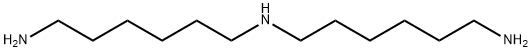 ビス(ヘキサメチレン)トリアミン 化学構造式