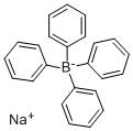 テトラフェニルほう酸ナトリウム 化学構造式
