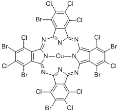 Pigment Green 36 Structure