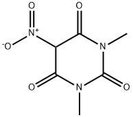 1,3-Dimethyl-5-nitrobarbituric Structure