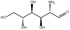 2-アミノ-2-デオキシ-D-マンノース 化学構造式