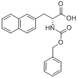Cbz-3-(2-Naphthyl)-D-alanine Struktur