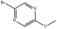 2-溴-5-甲氧基吡嗪, 143250-10-6, 结构式