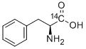 L-PHENYLALANINE, [14C(U)]- Struktur