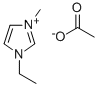 1-乙基-3-甲基咪唑醋酸盐, 143314-17-4, 结构式