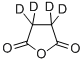琥珀酸酐-2,2,3,3-D4, 14341-86-7, 结构式