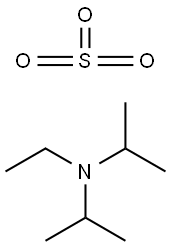 N-乙基二异丙胺三氧化硫络合物, 143413-58-5, 结构式