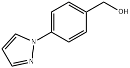4-吡唑-1-基苯甲醇, 143426-49-7, 结构式