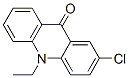 9(10H)-Acridinone,  2-chloro-10-ethyl- Structure