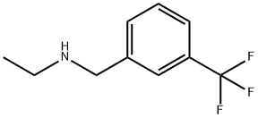 N-(3-三氟甲基苄基)乙胺 结构式