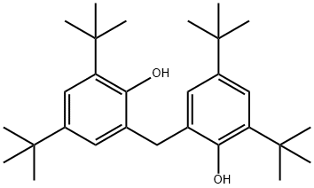 双(3,5-二叔丁基-2-羟基苯基)甲烷, 14362-12-0, 结构式