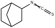 外-2-去甲冰片基异硫氰酸, 14370-23-1, 结构式