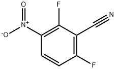 2,6-Difluoro-3-nitrobenzonitrile Structure
