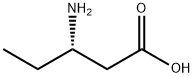 (S)-3-Aminopentanoic acid Struktur
